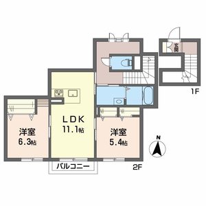 シャーメゾン　モンスリール A0202号室
