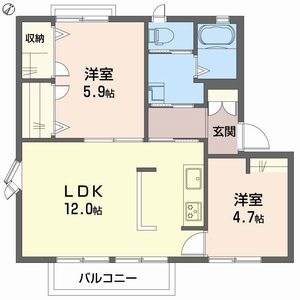 フレグランス天水Ｂ棟 B0202号-16