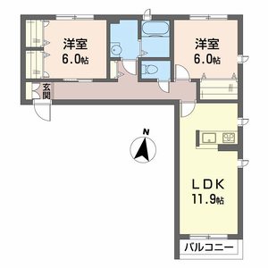 アミコート和木 202号室