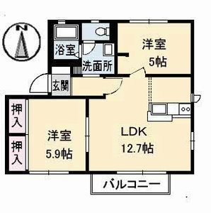 シャーメゾン高栄　Ｃ棟 C0101号室