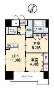 シャーメゾンステージ碧・湯田 1003号室