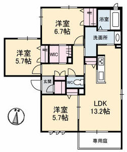 Ｍクオーレ A0102号室