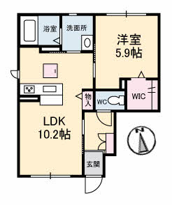 ディアメゾン 102号室