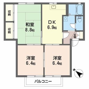 ハイマート白石　Ｃ棟 C0208号-16