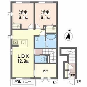 カメリアガーデンタクミ A0201号室
