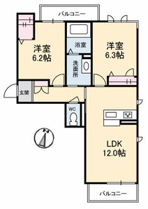 ＯＬＩＶＥＨＯＵＳＥ綾川 201号室