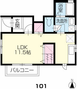 シャーメゾンらふ 101号-16