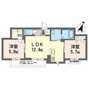 ベレオ羽ノ浦 302号室
