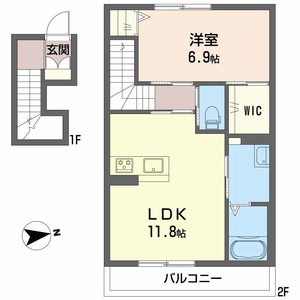 Ｔ－ＦＲＯＮＴ A0203号室
