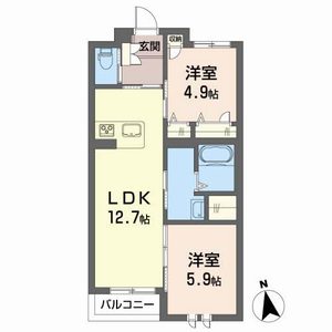 シャーメゾンガーデン福島 B棟 B105号-13