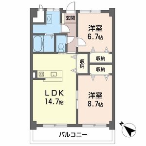 アルーア壬生川 0202号-2