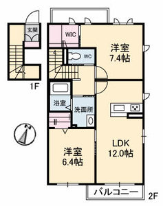 クオリスタ　Ｋ 201号室