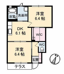 シャーメゾンホワイト１ A0102号室