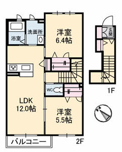シャーメゾンＡＹＵＭＩ A0205号室