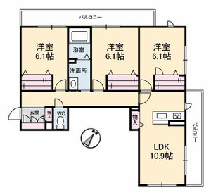 シャーメゾン宇多津　Ｄ棟 201号室