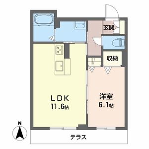 メゾンみくりな白石 A0103号-4