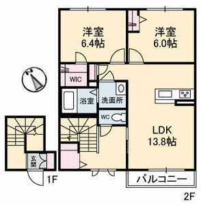 シャーメゾンガーデンズＫ　Ｃ棟 C203号-2
