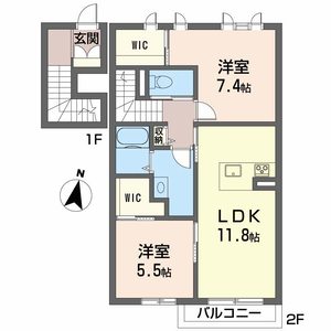 シャーメゾン　ドリーミオＣ棟 C0210号-2