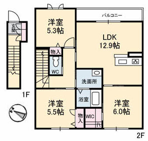 シャーメゾン小山 A0202号-2