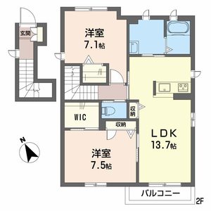 ＣＡＳＡ　Ｍ　Ⅲ A0201号室
