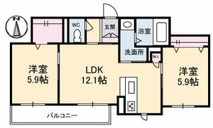 シャーメゾン多肥下町 302号室