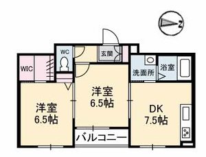 Ｇｒｅｅｎ－ｓｈｏｗｅｒ田園　Ｅ棟 0102号室