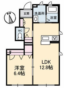 シャーメゾンはなみずき　Ａ棟 A0101号-2
