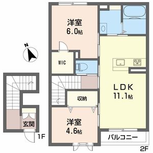 ヴィラ　愛大医学部北 A0202号室