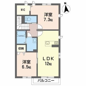 シャーメゾンＭ・Ｏ　Ｂ棟 206号室