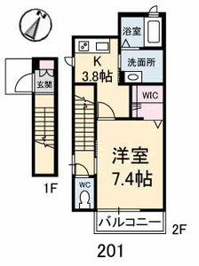 シャーメゾン今津 A0201号-2
