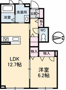 シャーメゾン　エクセレンス A0107号室