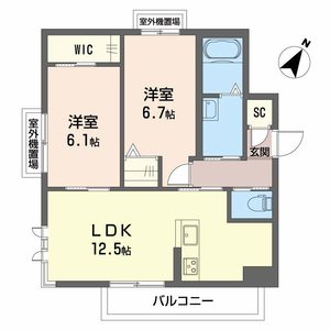 シャーメゾン沖 A0302号室