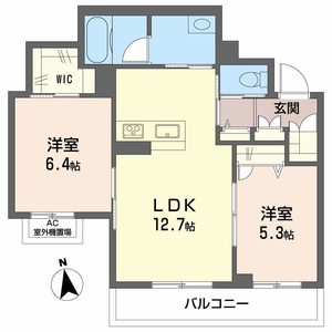 ベレオ昭和 B棟 208号-6