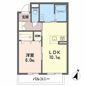 アトリエール上分 A0202号室