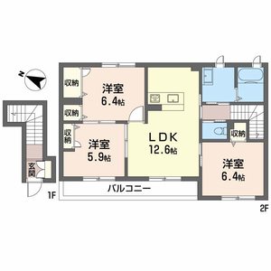 シャーメゾンあさがお A0201号室