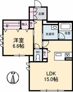 シャルム府中 A0104号室