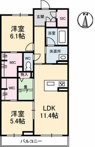 シャルム府中 A0202号室