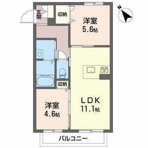 シャーメゾンルシエール A0201号室