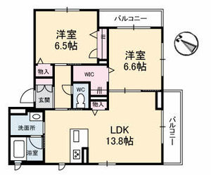 ヴィラ・セントラルＢ棟 B0201号室