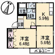 クィーンヴィラ若宮 A0201号-2