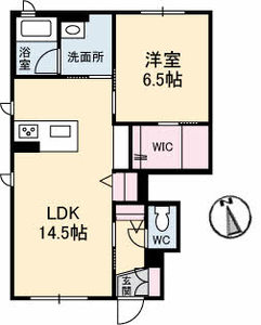 アズールウィステリアＡ棟 A0101号室