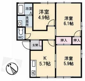 フラワーハイツ A棟 A0202号-16