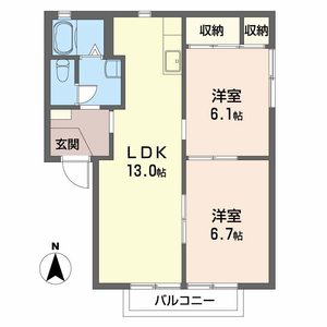 カーサ　虹ケ丘 A0202号-16