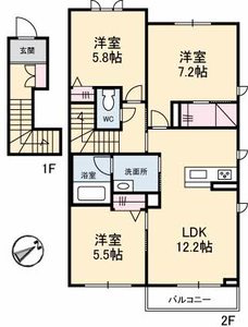 パピリオ・タウン A棟 A0201号-5