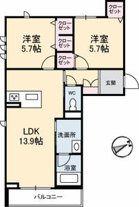クレスティーク米原 A0203号室