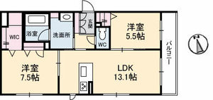メゾン　デ　ルポ英（はなぶさ） A0101号室