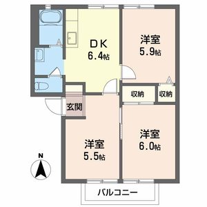 メゾン・アムール　Ｃ棟 C0202号室