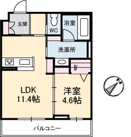 グラシア A0203号室