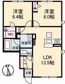 シャーメゾン　ＡＴＯ　Ⅰ棟 A101号-4