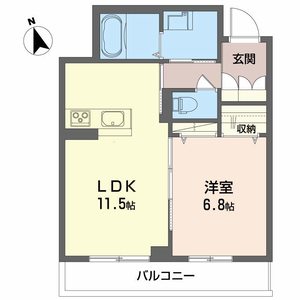 ベレオ末広 202号室